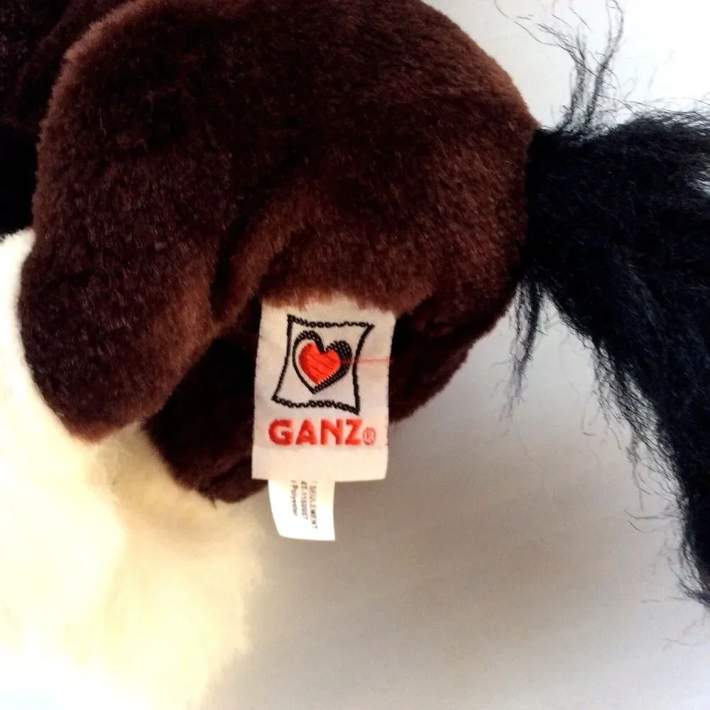 Clydesdale Horse Plush,Ganz,Webkinz,Horse Plush,Show Horse,Stuffed Animal Brown